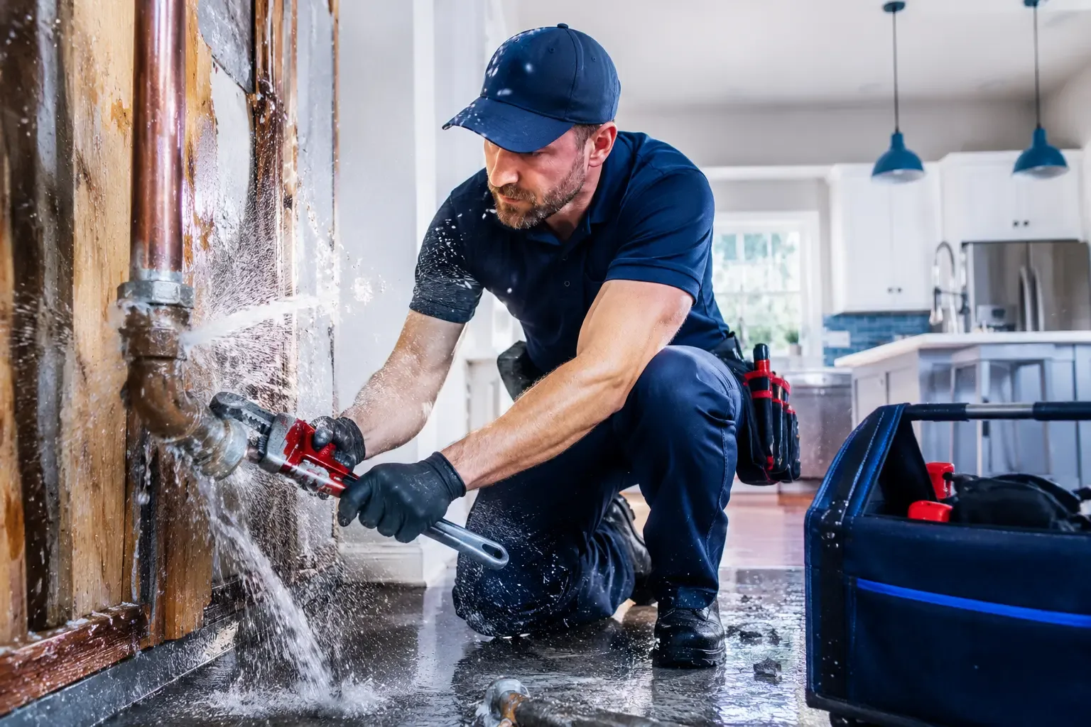 Local emergency pipe repair professionals in Fredericksburg, IA